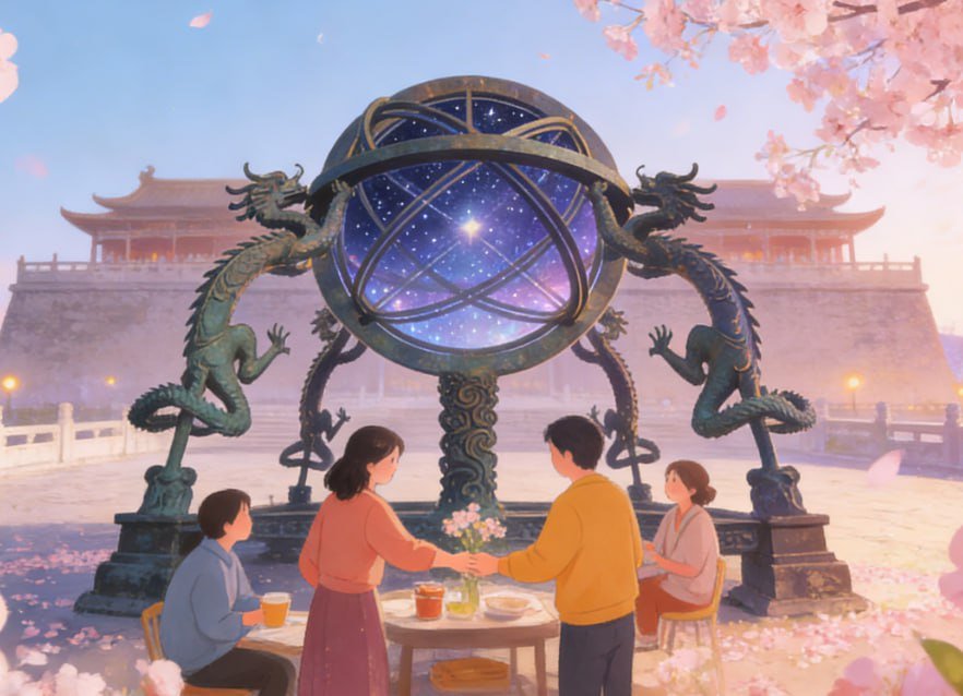 春分与龙抬头插画