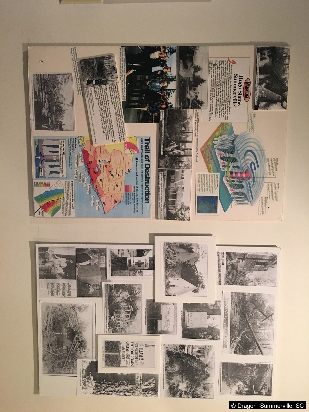 Hurricane Hugo展板组